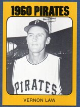 1980 TCMA 1960 Pittsburgh Pirates #4 Vern law