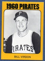 1980 TCMA 1960 Pittsburgh Pirates #27 Bill Virdon