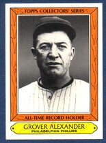 1985 Topps All Time Record Holders Woolworths #2 Grover Alexander