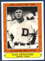 1985 Topps All Time Record Holders Woolworths #9 Sam Crawford