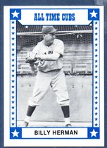 1980 TCMA Cubs Greats #9 Billy Herman