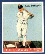 1983 Galasso 1933 Goudey Reprint #43 Lew Fonseca