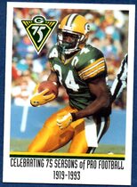 1993 Team Issue Green Bay Packers Police The Guardian #17 Edgar Bennett