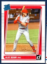 2021 Donruss Base Set #35 Alec Bohm
