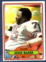 1980 Topps Base Set #100 Jesse Baker