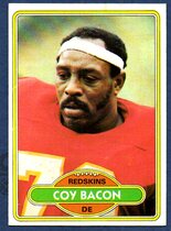 1980 Topps Base Set #522 Coy Bacon