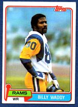 1981 Topps Base Set #162 Billy Waddy