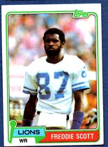 1981 Topps Base Set #463 Freddie Scott