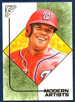 2021 Topps Gallery Modern Artists #MA-3 Juan Soto