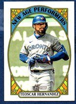 2021 Topps Heritage New Age Performers #NAP-10 Teoscar Hernandez