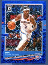 2020 Donruss Optic Blue Velocity #143 Shai Gilgeous-Alexander