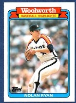 1988 Topps Woolworth Baseball Highlights #6 Nolan Ryan