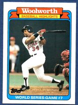 1988 Topps Woolworth Baseball Highlights #31 Kirby Puckett