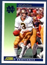 2022 Panini Chronicles Draft Picks Score Retro #18 Joe Montana