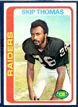 1978 Topps Base Set #8 Skip Thomas