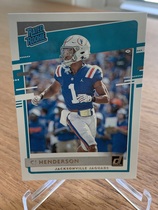 2020 Donruss Base Set #348 Cj Henderson