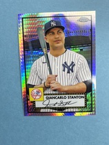 2021 Topps Chrome Platinum Anniversary Prism Refractor #193 Giancarlo Stanton