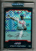 2004 Bowman Chrome X-Fractors #20 Edgar Renteria