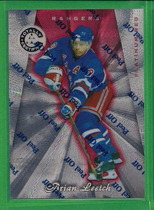 1997 Pinnacle Totally Certified Platinum Red #36 Brian Leetch