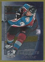 1999 Upper Deck Wayne Gretzky Hockey Elements of the Game #EG-14 Joe Sakic