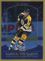 1999 Upper Deck Wayne Gretzky Hockey Will to Win #W7 Ray Bourque