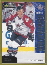 1997 Upper Deck Collectors Choice World Domination #W6 Joe Sakic
