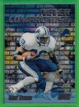 1999 Stadium Club Chrome Never Compromise #NC32 Barry Sanders