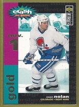1995 Upper Deck Collectors Choice Crash the Game Gold #C12 Owen Nolan