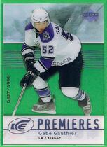 2007 Upper Deck Ice #123 Gabe Gauthier