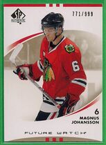 2007 SP Authentic #168 Magnus Johansson