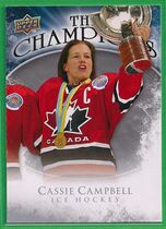2009 Upper Deck The Champions #CH-CC Cassie Campbell