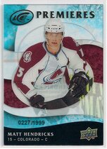 2009 Upper Deck Ice #106 Matt Hendricks