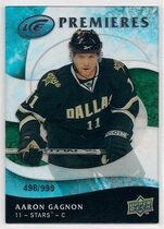 2009 Upper Deck Ice #127 Aaron Gagnon