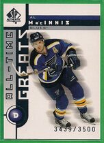 2001 SP Authentic #108 Al MacInnis