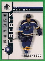 2001 SP Authentic #115 Mike Van Ryn