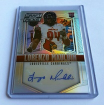 2015 Panini Prizm Collegiate Draft Picks Auto Prizms #214 Lorenzo Mauldin