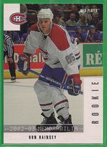 2002 BAP Memorabilia #292 Ron Hainsey