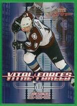 2002 Upper Deck MVP Vital Forces #VF6 Joe Sakic