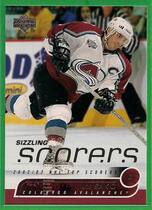 2002 Upper Deck Sizzling Scorers #SS5 Joe Sakic