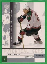 2002 Upper Deck Mask Collection #174 Jeff Taffe