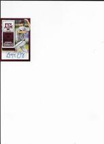 2015 Panini Contenders Prospect Ticket Auto Draft Ticket Red Foil #49 Grayson Long