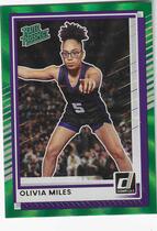 2025 Donruss Holo Green Laser #89 Olivia Miles
