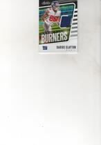 2020 Panini Absolute Burners Relics #11 Darius Slayton