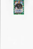 2016 Panini Prizm Driver Signatures Prizm Green Flag #61 Bobby Labonte