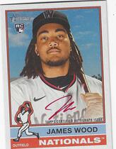 2025 Topps Heritage Real One Autos Special Edition Red Ink #ROA-JWO James Wood