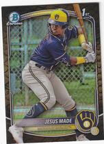 2025 Bowman Chrome Prospects Reptilian Refractor #BCP-50 Jesus Made