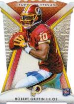 2012 Topps Platinum Rookie Die Cut #PDC-RG Robert Griffin