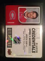 2017 Upper Deck MVP NHL Player Credentials Level 1 Access #NHL-AS Andrew Shaw