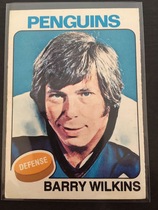 1975 O-Pee-Chee OPC NHL #148 Barry Wilkins