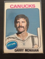 1975 O-Pee-Chee OPC NHL #357 Garry Monahan